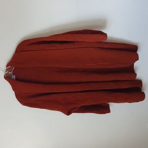 Women's very heavy Rustic orange sweater